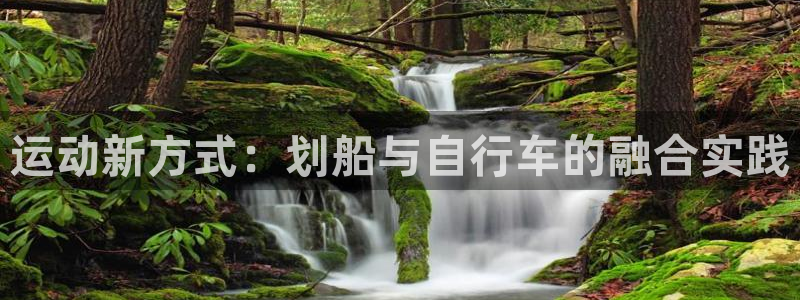 BWIN体育官方正版app神州:运动新方式:划船与自行车的融