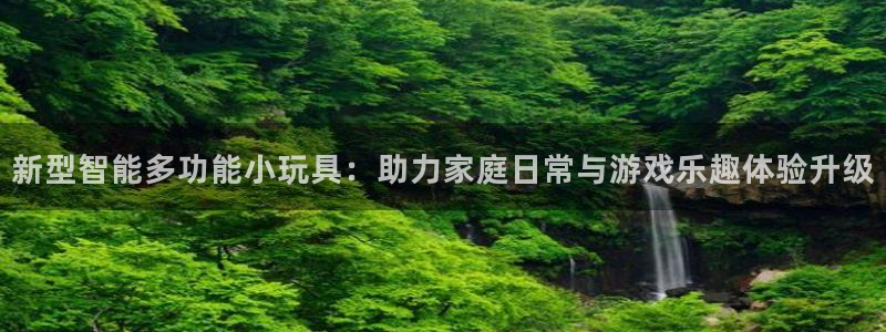 BWIN体育官方正版app开户:新型智能多功能小玩具:助力家